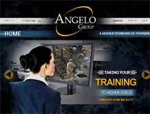 Tablet Screenshot of angelogroupinc.com